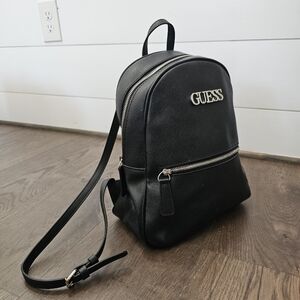 GUESS Black Backpack Purse